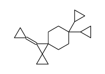 7,7-dicyclopropyl-10-cyclopropylidenedispiro[2.0.54.13]decane结构式