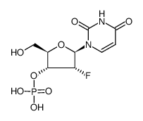 2'-fluoro-2'-deoxy-[3']uridylic acid Structure