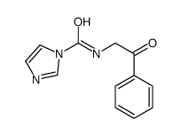 N-phenacylimidazole-1-carboxamide结构式