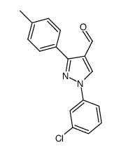 1-(3-chlorophenyl)-3-p-tolyl-1H-pyrazole-4-carbaldehyde picture