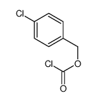 (4-chlorophenyl)methyl carbonochloridate Structure