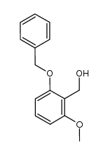 (2-Benzyloxy-6-methoxyphenyl)methanol Structure