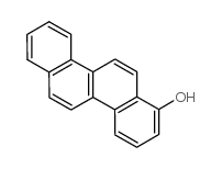 1-HYDROXYCHRYSENE Structure