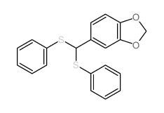 1,3-Benzodioxole,5-[bis(phenylthio)methyl]- picture