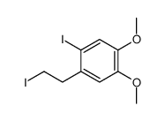 1-iodo-2-(2-iodoethyl)-4,5-dimethoxybenzene Structure