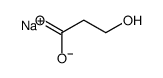 3-Hydroxypropionic Acid (sodium salt) structure