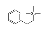 trimethyl(2-phenylethyl)germane Structure