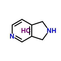 2,3-二氢-1H-吡咯[3,4-C]吡啶盐酸盐结构式