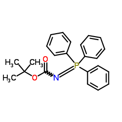 tert-Butyl (triphenylphosphoranylidene)carbamate Structure