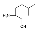 (2S)-2-amino-5-methylhexan-1-ol Structure