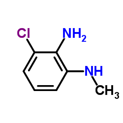 3-Chloro-N1-methyl-1,2-benzenediamine Structure