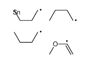 tributyl(1-methoxyethenyl)stannane Structure