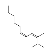 (3Z,5Z)-2,3-dimethylundeca-3,5-diene Structure