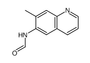 7-methyl-6-formamidoquinoline结构式