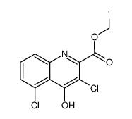 Kynurenic acid,3,5-dichloro-,Et ester (5CI)结构式