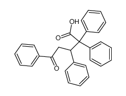 5-oxo-2,2,3,5-tetraphenyl-valeric acid结构式