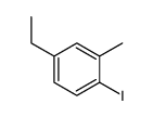 4-乙基-1-碘-2-甲基苯结构式