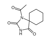 1-Acetyl-1,3-diazaspiro[4.5]decane-2,4-dione structure