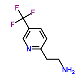 2-[5-(Trifluoromethyl)-2-pyridinyl]ethanamine Structure