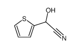 2-hydroxy-2-(thiophen-2-yl)acetonitrile结构式