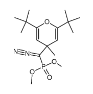 2,6-Di-tert-butyl-4--4-methyl-4H-pyran结构式