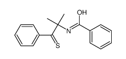 N-(2-methyl-1-phenyl-1-sulfanylidenepropan-2-yl)benzamide Structure