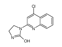 1-(4-chloroquinolin-2-yl)imidazolidin-2-one Structure