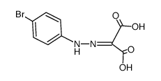 (4-bromo-phenylhydrazono)-malonic acid结构式