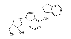 (1S,2S,4R)-4-(4-(((S)-2,3-二氢-1H-茚-1-基)氨基)-7H-吡咯并图片