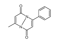 1-methyl-5-phenylpyrazolo[1,2-a]pyrazole-3,7-dione Structure