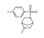 2-Methyl-5-[(4-methylphenyl)sulfonyl]-2,5-diazabicyclo[2.2.1]hept ane Structure