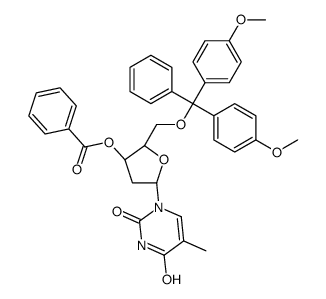 5'-O-(p,p'-dimethoxytrityl)thymidine 3'-benzoate picture