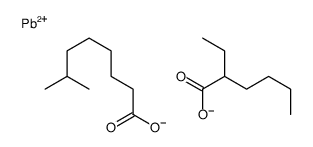 (2-ethylhexanoato-O)(isononanoato-O)lead Structure