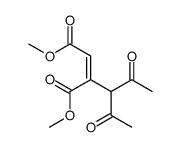 dimethyl 2-(2,4-dioxopentan-3-yl)but-2-enedioate Structure