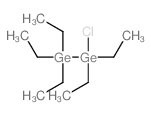 chloro-diethyl-germanium; triethylgermanium Structure