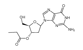 2'-deoxyguanosine 3'-(ethyl carbonate) Structure