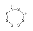 1,2,3,4,5,7,6,8-hexathiadiazocane Structure