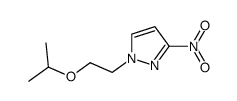 1-(2-isopropoxy-ethyl)-3-nitro-1H-pyrazole Structure