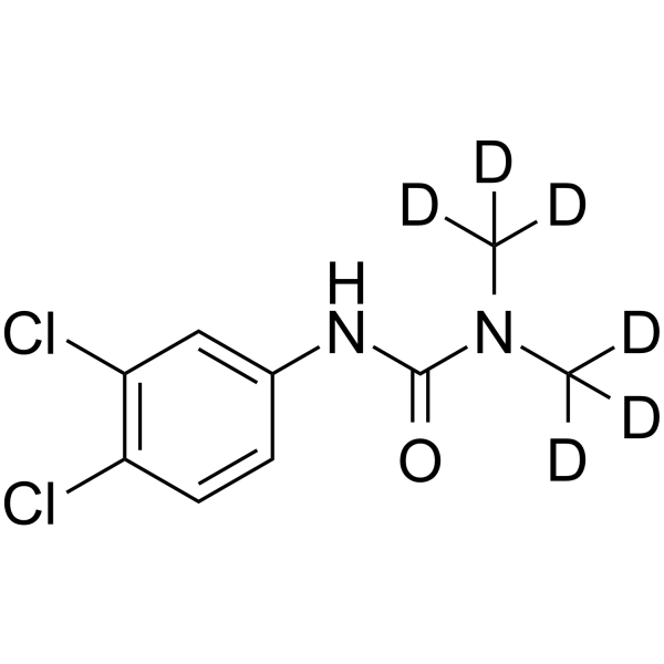 3-(3,4-Dichlorophenyl)-1,1-bis[(2H3)methyl]urea Structure