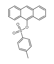 toluene-4-sulfonic acid-[9]anthryl ester Structure