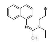 1-(2-bromoethyl)-1-ethyl-3-naphthalen-1-ylurea结构式