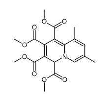 methyl 7,9-dimethyl 4H-quinolizine 1,2,3,4-tetracarboxylate Structure