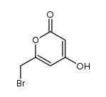 6-bromomethyl-4-hydroxy-2-pyrone结构式