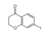 7-Iodo-4-chromanone结构式