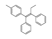 1-(1,2-diphenylbut-1-enyl)-4-methylbenzene Structure