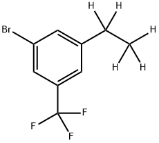 3-Trifluoromethyl-5-(ethyl-d5)-bromobenzene图片