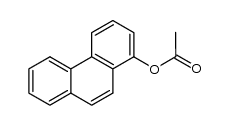 1-phenanthryl acetate Structure