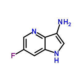 3-Amino-6-fluoro-4-azaindole Structure