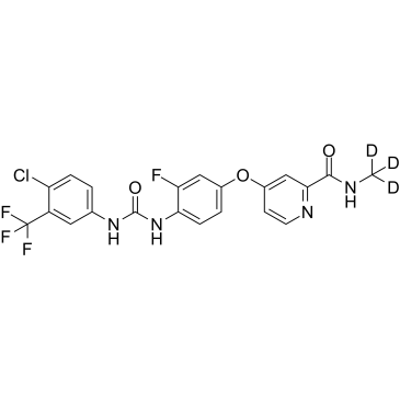 Regorafenib D3 Structure