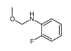 Benzenamine, 2-fluoro-N-(methoxymethyl)- (9CI)结构式